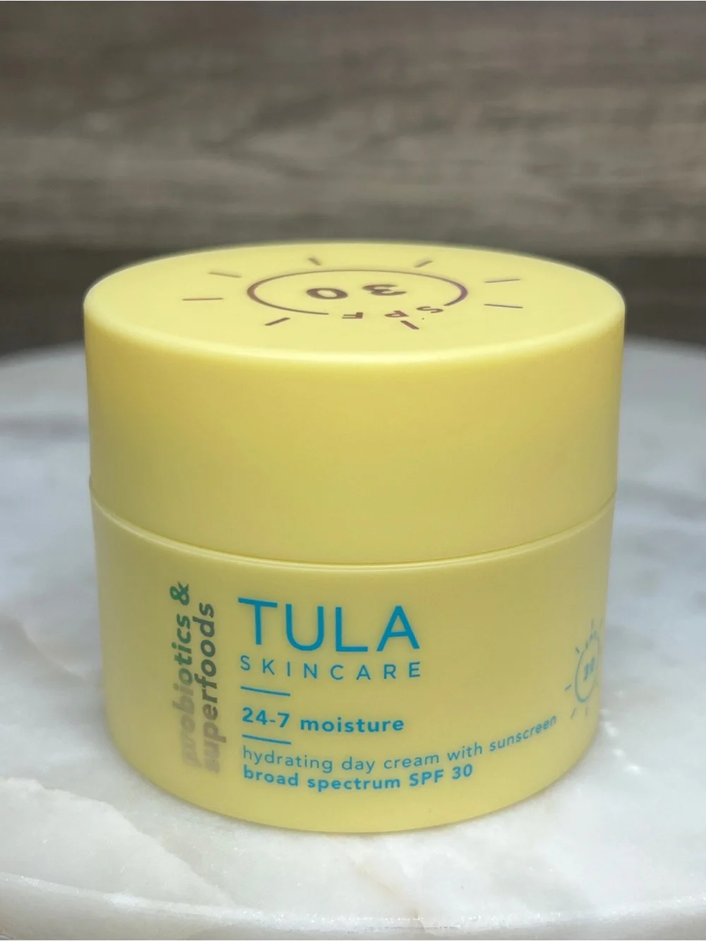 TULA  24-7 Moisture Hydrating Day Cream with SPF 30 -FULL SIZE JAR -10/2026
